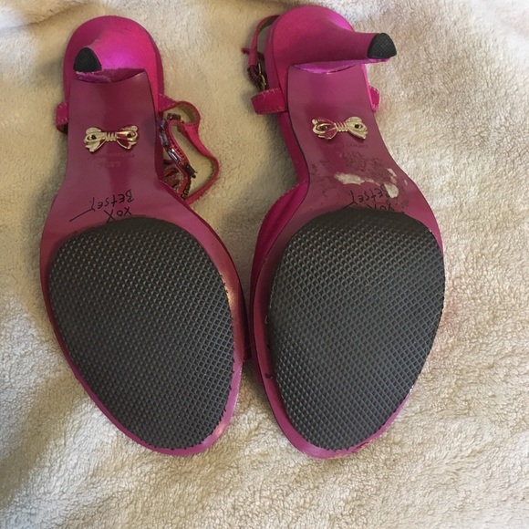 Pink Strappy Sandals - Picture 4 of 8